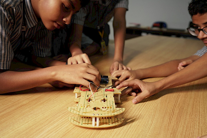 Robotics Lab for School Students