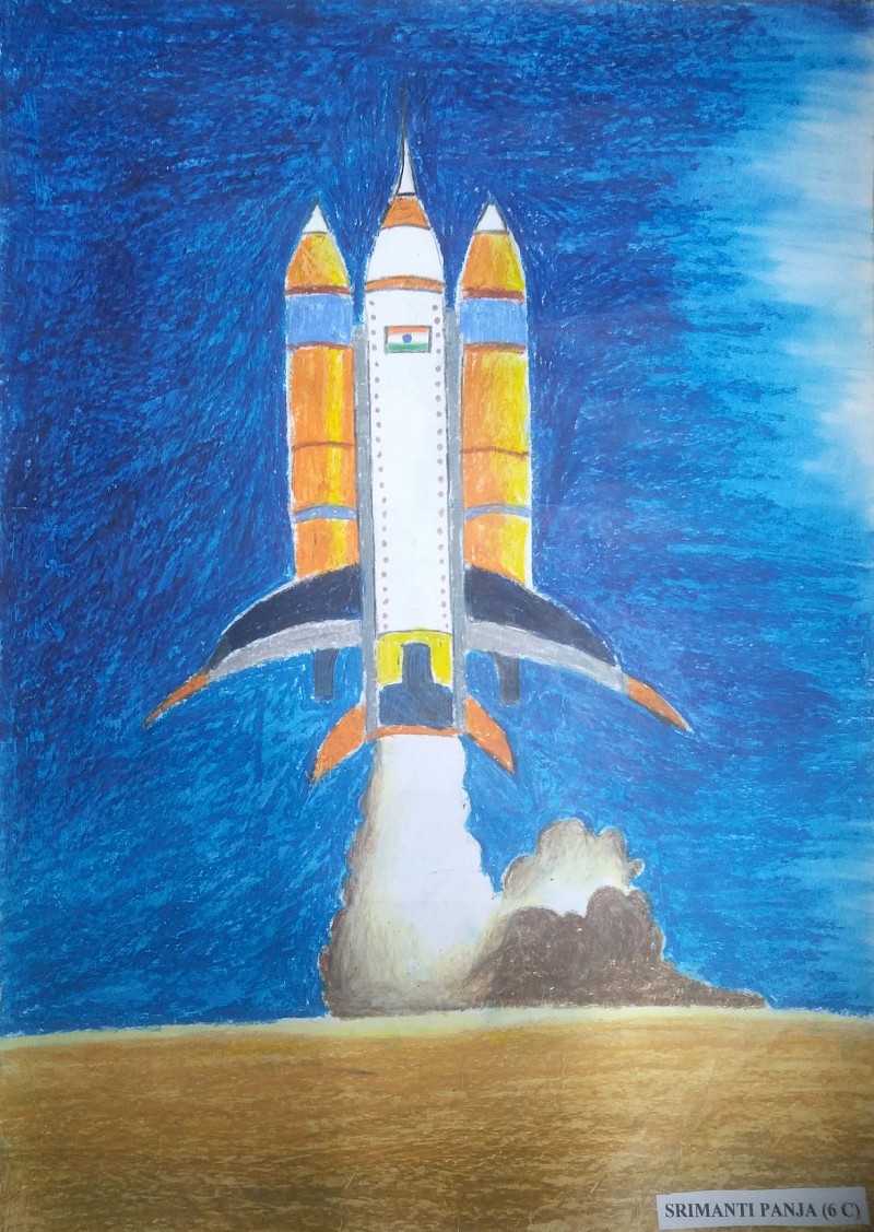 Fun with Pencil and Colour (Drawing) book for class 5 - Sahitya Bhawan-saigonsouth.com.vn
